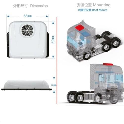 Tamiya actros truck upgrade accessories roof simulate air conditioning for tamiya 1/14 rc tractor trailer MAN BEENZ SCANIA KING