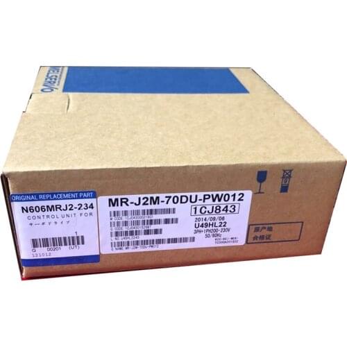 New original packaging 1 year warranty MR-J2M-70DU-PW012 {No.24arehouse spot} Immediately sent