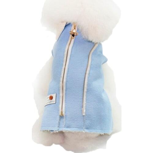 New Arrival Two Legs Pet Dog Winter Coat Clothes In Simple Jacket Design From S to XXL Dog Warm Coat Dogs Clothes
