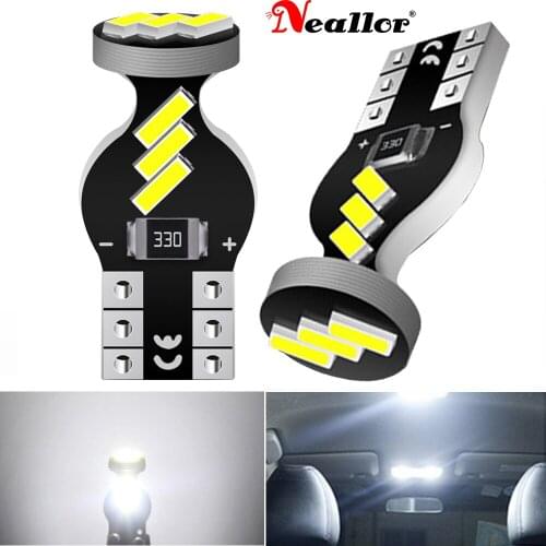 T10 W5w Led Canbus Dc12v Bulbs On Cars Auto Diode Lamps Side Lights Interior Ambient For Peugeot 206 307 308 207 208 406 107 306