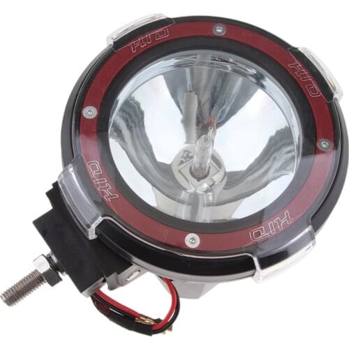 4Inch Light Bar 55W Round Spot Beam Led Work Light Lamp Fog Driving Lights 12V for Truck Jeep Boat ATV Tractor Red