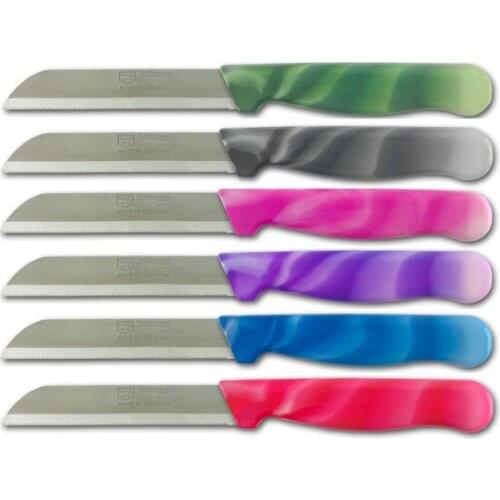 Trend 2021 Solingen Fruit Vegetable Knife 6 Pcs Mixed Color посуда для кухни наборы set kitchen vaisselle platos