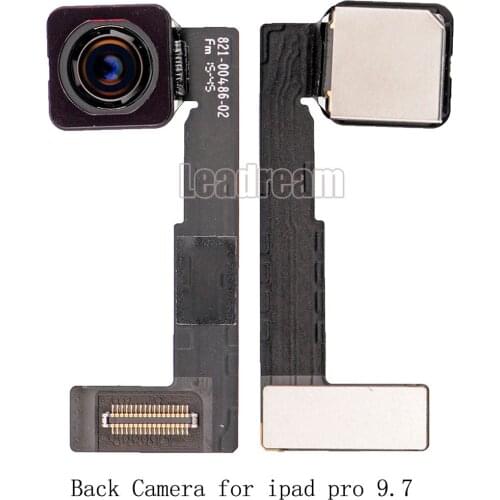 Back Main Front Face Camera For iPad Pro 9.7 2016 A1674 A1675 A1673 Back Front Camera Replacement Flex Cable