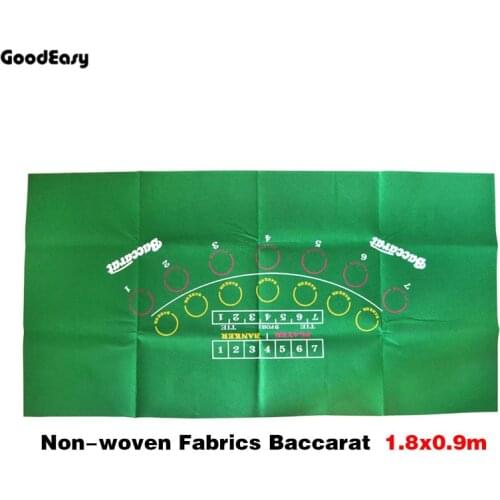 180*90cm Baccarat Table Cloth Game Mats Poker Game Fietro Felt Board Cloth Non-woven Fabrics Casino Poker Table Cloth