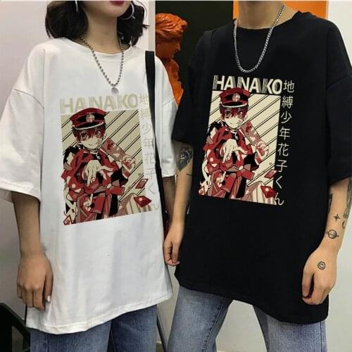 2020 Kawaii Japanese Anime Toilet Bound Hanako Kun T Shirt Women Funny Cartoon Inuyasha T-shirt