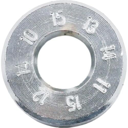 8 Groove Bicycle Spoke Wrench Wheel Rim Nipple Key Spanner Tool, Silver