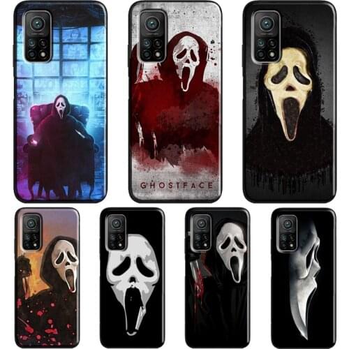 Scream Ghost face For POCO M3 Pro F3 X3 NFC Case For Xiaomi Mi Note 10 Lite A3 9T 10T Pro Mi 11 Lite Coque