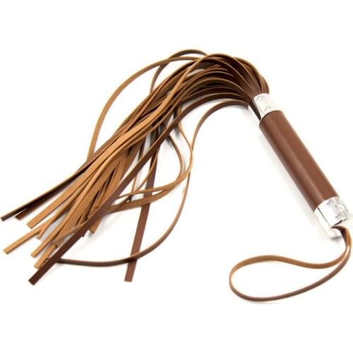 PU Leather Fetish SM Bondage Sex Whip Flogger Sex Toys For Couples Spanking Paddle Sexy Policy Knout Whip For BDSM Adult Games