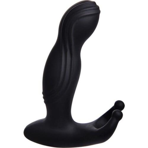 Flirting Anal Plug Vibrator G Point Rabbit Prostate Massager Man Masturbator Silicone Butt Plug Vibrator Gay Anal Sex Toys