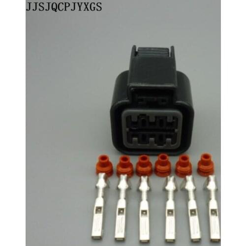 JJSJQCPJYXGS 6 Pin PB625-06027 Female Automotive Waterproof Plastic Electronic Housing Connector Plug