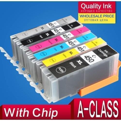 6C For Canon MG 6340 MG 7140 iP 8740 MG 7540 PIXMA Printer Ink Cartridge PGI 450 pgi450