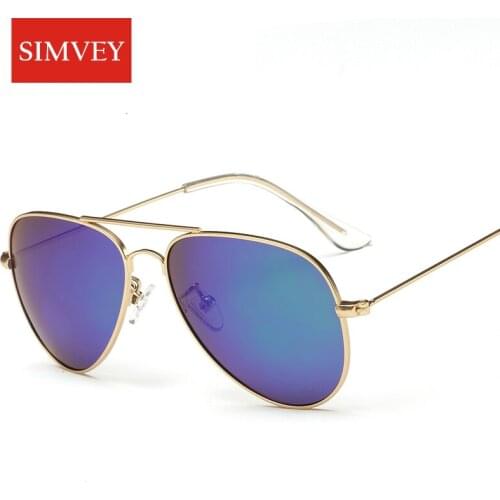 Simvey Classic Kids Polarized Sunglasses Baby Boys Girls Retro Brand Designer Pilot Sunglasses Mirror Polaroid UV400
