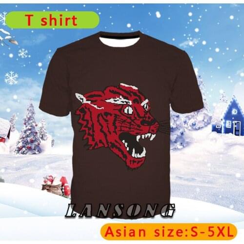 LIASOSO Graphics T-shirts 3D Printed Men Summer Casual Fitness Street Hip Hop Shirt Harajuku Men Clothing Anime Shirt