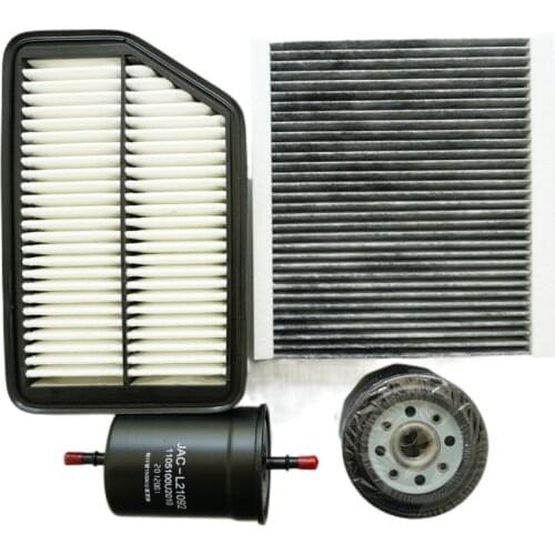 Set four filters for JAC S5 1.8T/2.0L 1010210GD052 1109130U1510 8126100U1510-06 1105100U2010