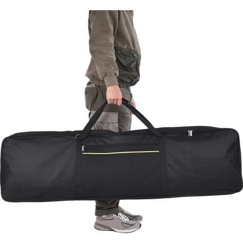 Portable 88-Key Keyboard Electric Piano Padded Case Gig Bag Oxford Cloth (Bag Webbing Color Random Delivery )