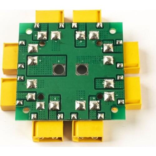 Flyroun PDB XT60 Power Distribution Board PDB-XT60 2-6s with xt90/t plug/xt60 for FPV Drone Quadcopter QAV210 f450/f550/zd680