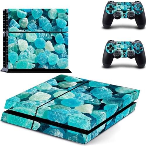 Stone Style PS4 Skin Sticker for Playstation 4 Console & 2 Controllers Decal Vinyl Protective Skins Style 1