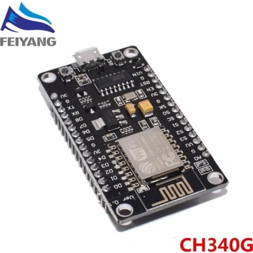 10pcs ESP8266 CH340G CH340 G NodeMcu V3 Lua Wireless WIFI Module Connector Development Board CP2102 Based ESP-12E Micro USB