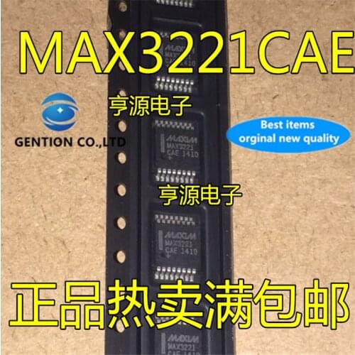 10Pcs MAX3221 MAX3221CAE SSOP16 in stock 100% new and original