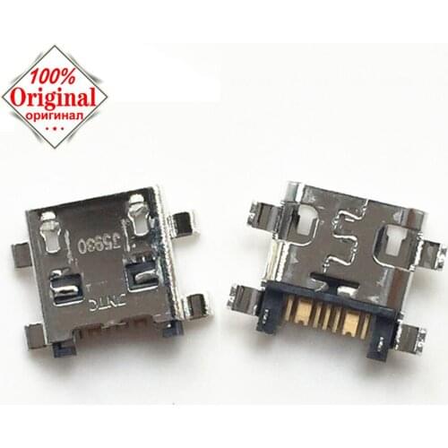 100pcs/lot Micro USB Jack Charging Socket Connector Port For Samsung Galaxy i8262 S4 Mini I9190 i9192 i9195 Replacement Part