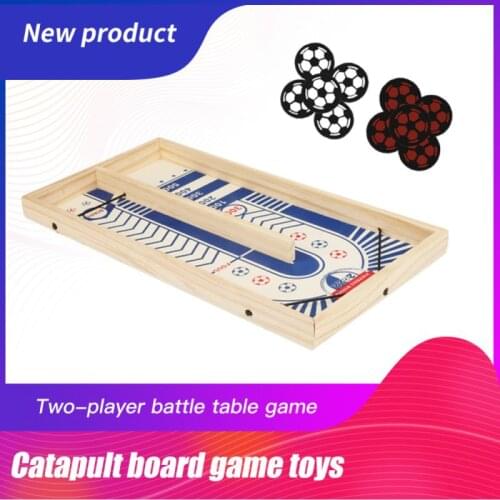 2021 NEW! Table Hockey Paced Sling Puck Board Party Game Toys For Adult Child Family Friends Desktop Battle Interactive Toy
