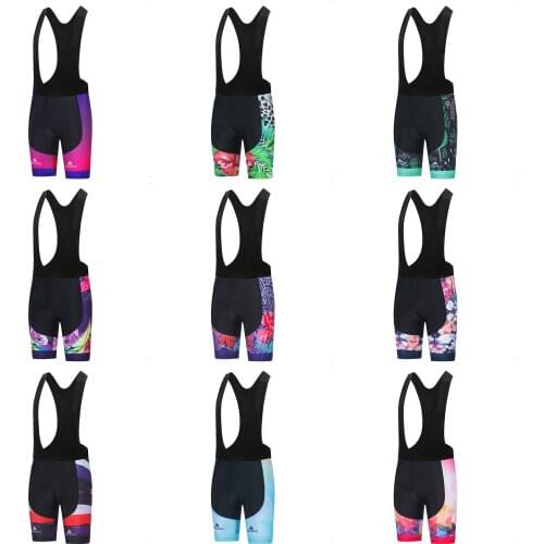 2021 MILOTO Pro Women Cycling Bib Shorts Summer Coolmax 5D Gel Pad Bike Tights MTB bretelle ciclismo homem шорты женские