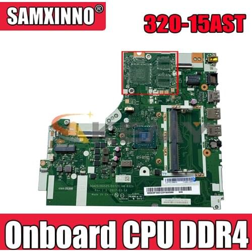 Akemy For Lenovo 320-15AST 320-17AST 330-15AST Laptop Motherboard DG425 DG525 DG725 NM-B321 AMD Onboard CPU DDR4 Tested 100