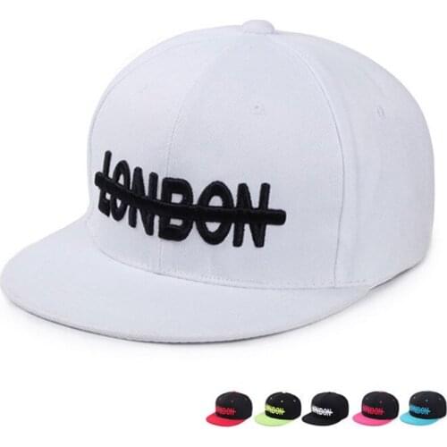 New Baseball Cap Women Sun Hat Letter Embroidery Visor Snapback Hats Men Flat Brim Street Dance Hip Hop Caps Gorras Hombre
