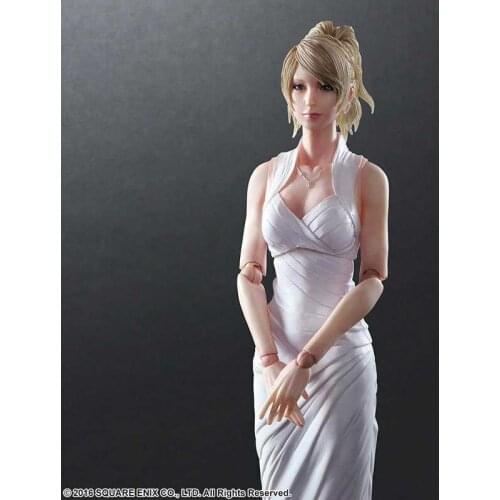 27cm anime game Final Fantasy XV Lunafrena Nox Fleuret BJD Action Figure Model Toys
