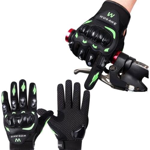 Cycling Bike Bicycle Motorcycle GEL Shockproof Sports Full Finger Gloves