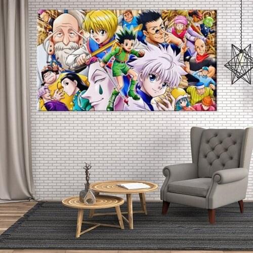 Hunter x Hunter Canvas Poster Popular Classic Japanese Anime Home Decor Canvas Wall Art Home Decor Poster Print