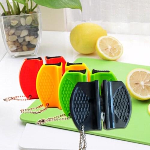 Home And Outdoor Used Mini Ceramic Rod Tungsten Steel Camp Pockets Kitchen Knife Sharpener Protable Sharpening Tool