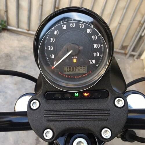 Motorcycle Cluster Scratch Protection Film Screen Protector Cover for Harley XL 883 1200 Custom 2004-2016 2012 2013 2014 2015