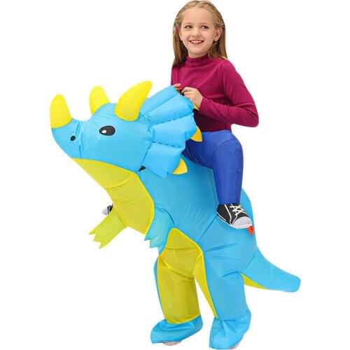 Kids Purim Party Cosplay Costumes Toy Animal Child Costume Suit Anime Inflatable Dinosaur Costume Boys Girls Costume Cool Gift