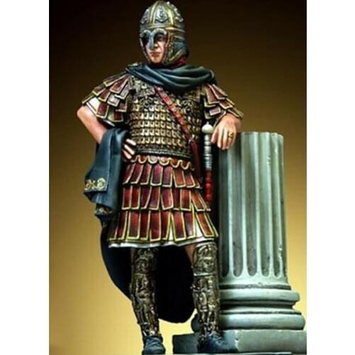 New Unassembled 1/24 ancient Officer stand (WITH BASE ) Resin Figure Unpainted Model Kit
