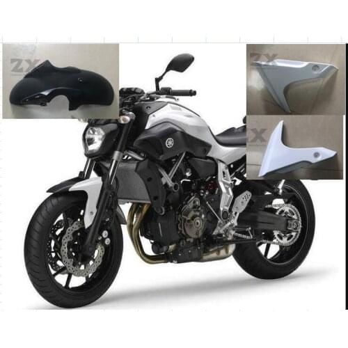 Front Fairing Front Fender Cover For Yamaha FZ-07 MT-07 Motorcycle ABS Injection Kit FZ07 MT07 2014 2015 2016 Matte