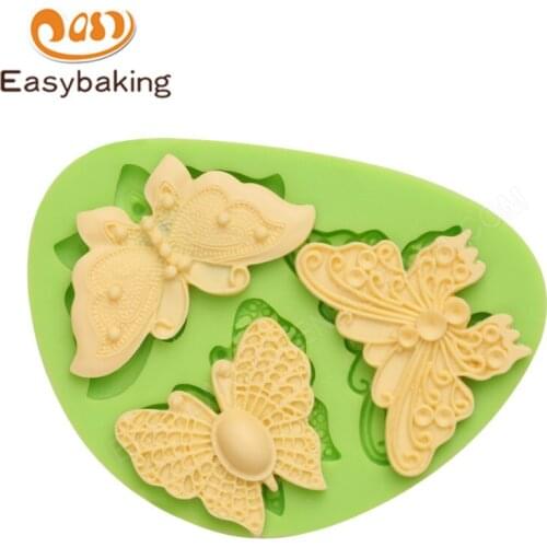 Sugarcraft Butterfly Silicone Mold Fondant Mold Cake Decorating Tools Chocolate Gumpaste Mold