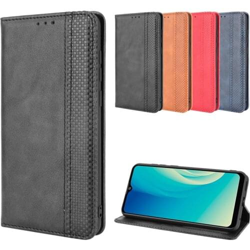 Shockproof Case Retro Leather Book Shell for ZTE Blade A7S 2020 Flip Case 360 Protect Wallet Cover Funda Blade A 7 S Case Coque