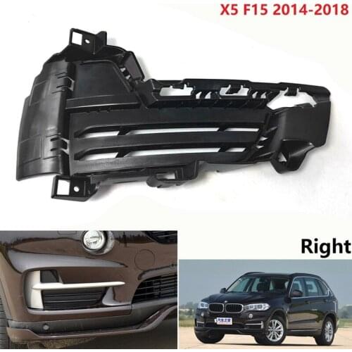 Right Side Front Bumper Grille Mesh Grill Cover Vent Black for -BMW X5 F15 2014-2018 51117307994