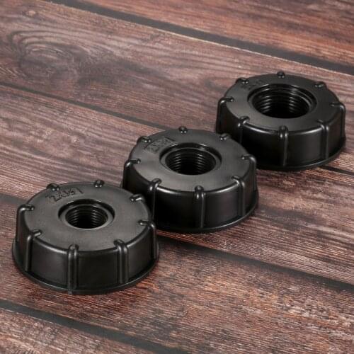 Thread IBC tank Connector 1/2" 3/4" 1" Threaded Cap Adaptor Fitting For Home Garden Water Connectors