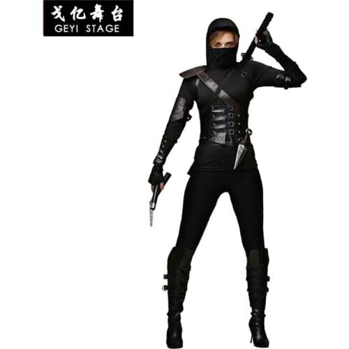 Women ninja Costumes Classic Halloween Costumes Cosplay Ninja Costumes for Women Japanese Cartoon Fancy Dress