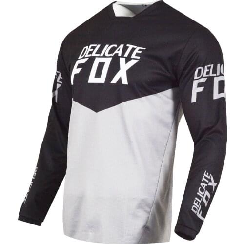 2021 Delicate Fox Revn SE MX Adult Jersey Motocross Motorbike Dirtbike ATV MTB DH Off Road Racing Shirt