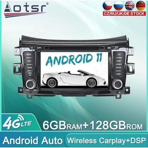 Android 11 128GB Car Radio For NISSAN NP300 Navara 2014+ Audio Multimedia Player GPS Navigation Auto Stereo Head Unit Carplayer