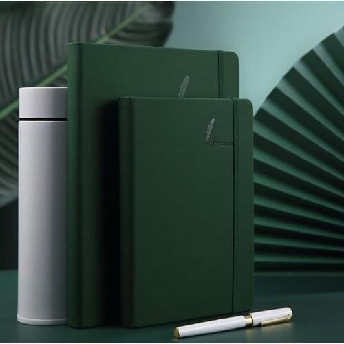 A5 hardcover Notebook Imitation Leather Planner Agenda 2020 2021 Week Planner Travelers Notebook for Office School Supplies