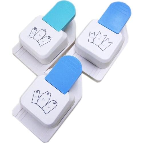 Free ship Multifunction Tag Punch 1.5 inch 2 inch 2.5 inch gift Tag paper punches for scrapbooking craft perfurador diy puncher