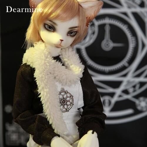 OUNEEIFS Oskar Creature Claw Dearmine 1/4 bjd sd resin figures body model man dolls eyes High Quality toys cat make up