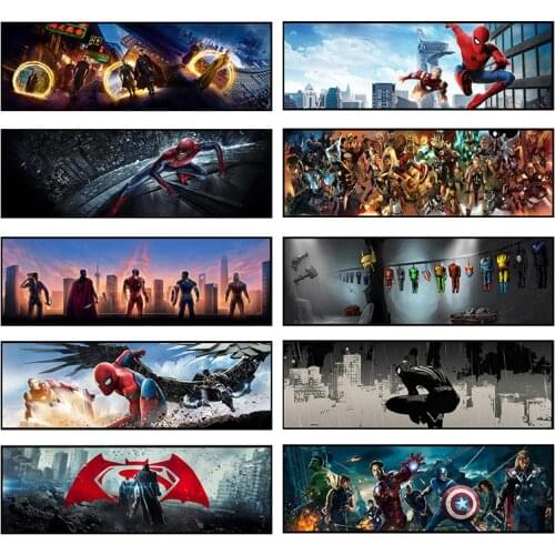 Marvel Avengers Canvas Painting Superhero Spiderman Posters and Prints Print Mural Pictures Childrens Room Home Wall Decoration