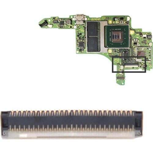 Motherboard LCD Display Screen Flex Cable Clip Ribbon Socket for NS Switch