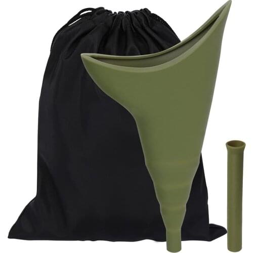 Reusable Female Urination Device Silicone Female Urinal Allows Women to Pee Standing Up Womens Urinal Feminine Hygiene Product