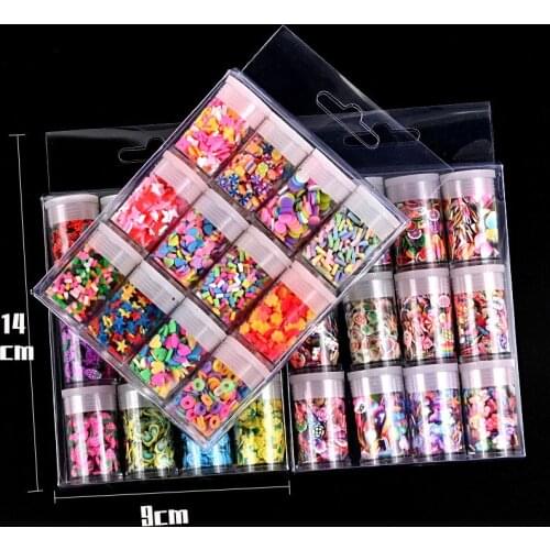 14x9cm Fruit 12Box/pack Soft Polymer Clay Pearl DIY Phone Case Decoration Supply Handmade Accessories,1Yc19132